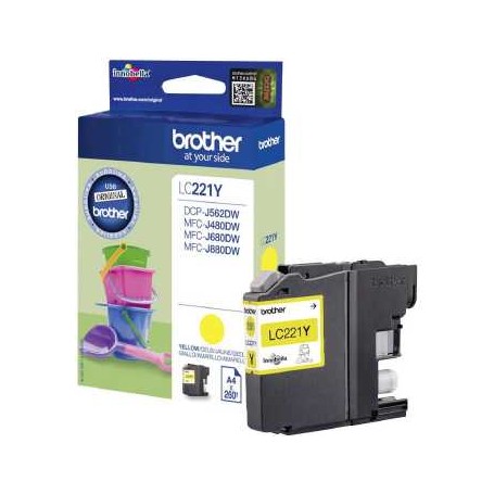 BROTHER TINTA LC221Y YELLOW