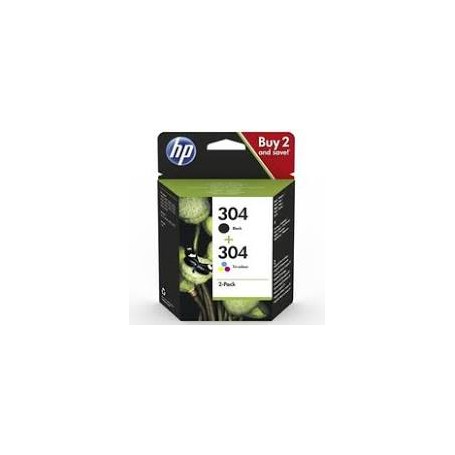 HP CARTUCHO MULTIPACK NEGRO/COLOR 304