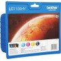 TINTA BROTHER PACK ALTA CAPACIDAD LC1100HY